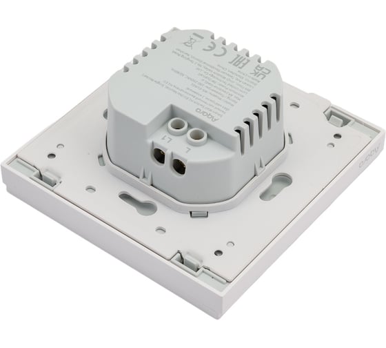 Умный одноклавишный выключатель без нейтрали AQARA Smart Wall WS-EUK01 00-01021723