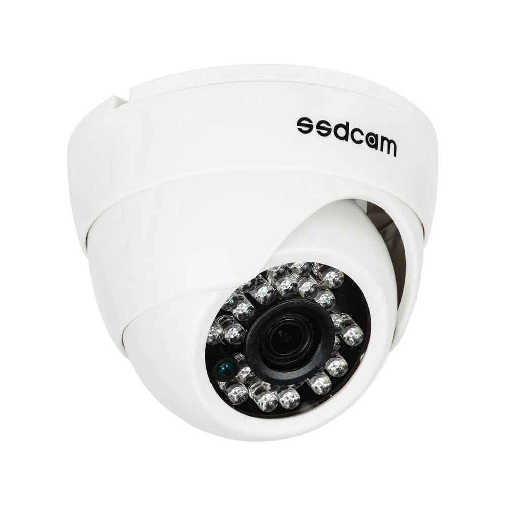 Купольная внутренняя IP камера видеонаблюдения SSDCAM IP-572 ...