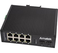 Промышленный коммутатор Amatek AN-SXG10P8A на 10 портов 7000658