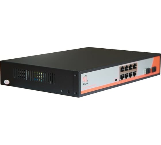 Коммутатор Netlink NL-SW-AFG-08/02S УТ000002057