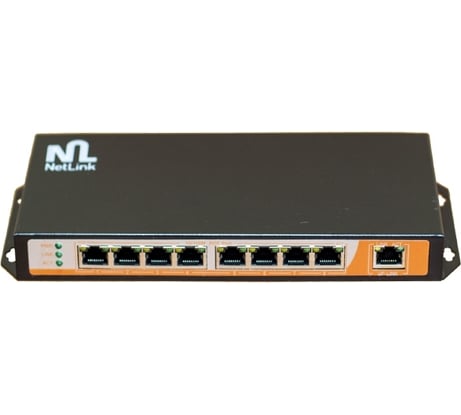 Коммутатор Netlink NL-SW-AFF-08/01P неуправляемый УТ000002062