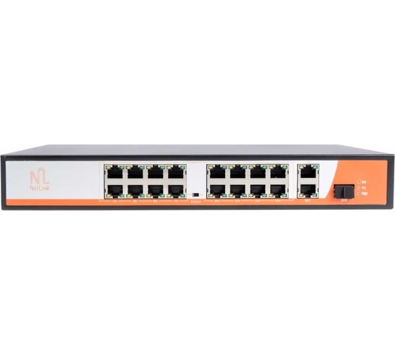 Коммутатор Netlink NL-SW-AFF-16/01 (52V5.76A 300W) УТ000002435