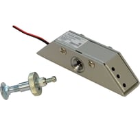 Электромеханический угловой малогабаритный замок PROMIX НЗ, серебряный, 24В, Promix-SM101.11 silver