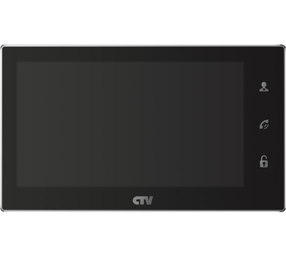 Монитор AHD-видеодомофона CTV -M4706AHD B черный 4100078
