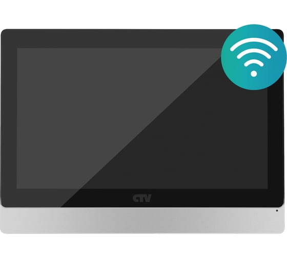 Монитор цветного видеодомофона CTV -M5902 черный 4100152