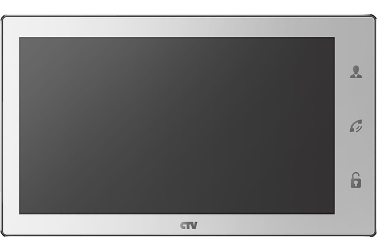 Монитор видеодомофона CTV -M4102FHD W белый 4100001 - выгодная цена,  отзывы, характеристики, фото - купить в Москве и РФ