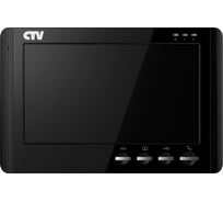 Монитор цветного видеодомофона CTV -M1704MD черный 4100047