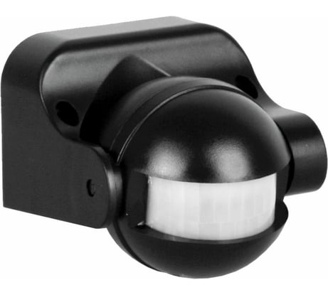 Электронный сенсор включения освещения Camelion LX-39/Bl, черный, настенный, 180 6447