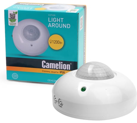 Датчик движения для включения освещения Camelion LX-20B, 6440