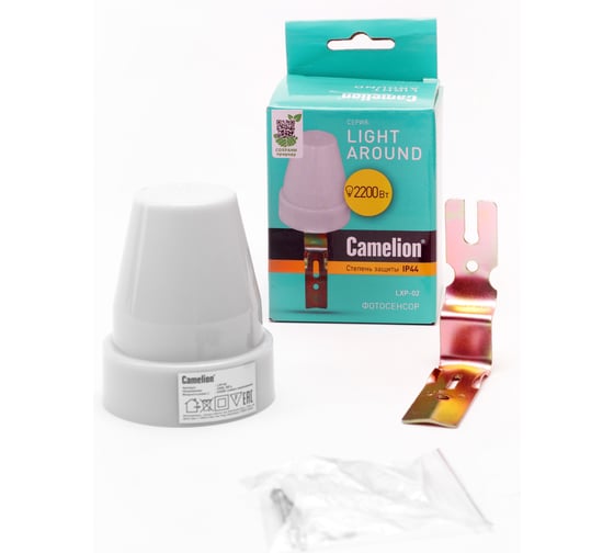 Электронный фотосенсор включения освещения Camelion LXP-02, 6465 1