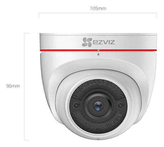 Wi-Fi камера Ezviz CS-CV228-A0-3C2WFR C4W 2.8mm 303101180