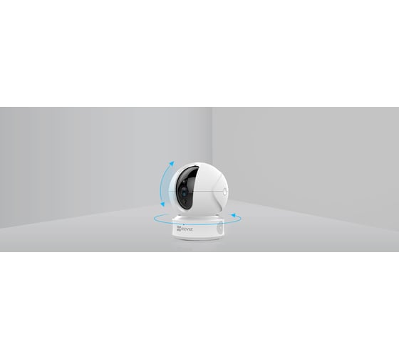 Внутренняя поворотная Wi-Fi камера Ezviz CS-CV246-A0-1C2WFR C6CN 1080P2Мп c ИК-подсвет. до 10м АВ5022452