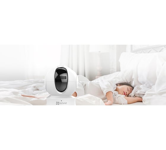 Внутренняя поворотная Wi-Fi камера Ezviz CS-CV246-A0-1C2WFR C6CN 1080P2Мп c ИК-подсвет. до 10м АВ5022452