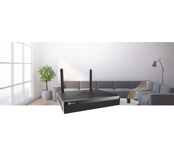 4-х канальный регистратор Ezviz CS-X5S-4P X5S-4P POE NVR АВ5024730