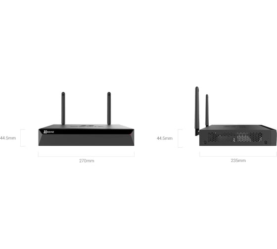 4-х канальный регистратор Ezviz CS-X5S-4P X5S-4P POE NVR АВ5024730