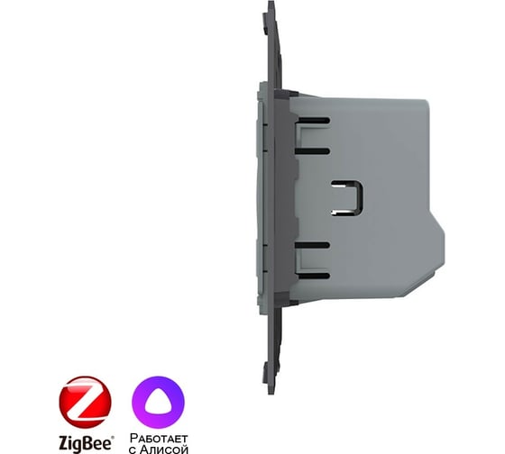 Двухклавишный умный сенсорный выключатель LIVOLO ZigBee (механизм) VL-FC2Z-2G