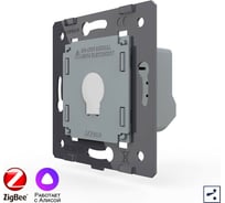 Одноклавишный проходной умный сенсорный выключатель LIVOLO ZigBee (механизм) VL-FC1SZ-2G