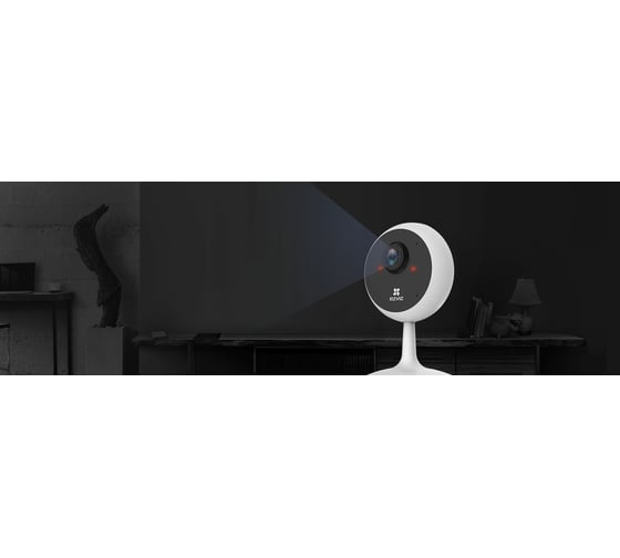 Внутренняя Wi-Fi камера Ezviz CS-C1C-D0-1D2WFR C1C 1080P 2Мп c ИК-подсветкой до 12м АВ5021369