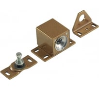 Замок накладной миниатюрный универсальный, мебельный PROMIX SM102.00 коричневый 00-00012876