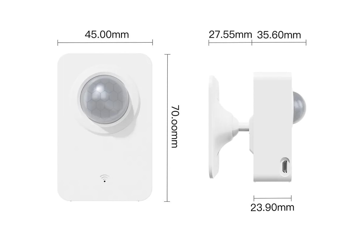 Умный WiFi датчик движения Roximo SWP06 - выгодная цена, отзывы,  характеристики, фото - купить в Москве и РФ