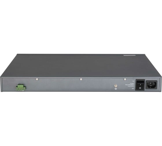 Управляемый коммутатор Gigalink L2+, PoE, 48 Base-T 1000Mb/s портов, 6 Base-X SFP+ 10 Gb/s. 1U 19'' GL-SW-G204-54P