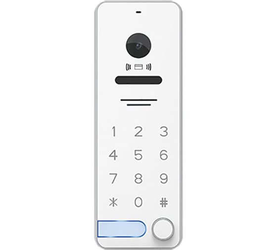 Накладная вызывная панель видеодомофона Tantos iPanel 2 WG (White) EM KBD HD 00-00182184