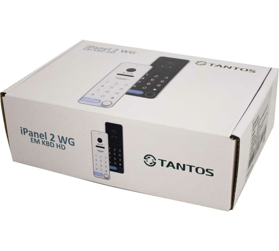 Накладная вызывная панель видеодомофона Tantos iPanel 2 WG (White) EM KBD HD 00-00182184