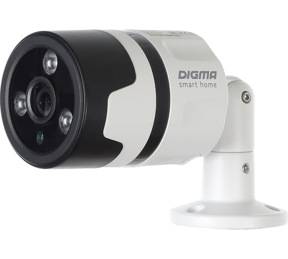 Видеокамера DIGMA IP DiVision 600 3.6-3.6мм, цвет корпуса: белый/черный (DV600), 1 штука в упаковке 1107920