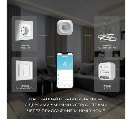 Умный датчик движения Elektrostandard - 76230/00 a060312