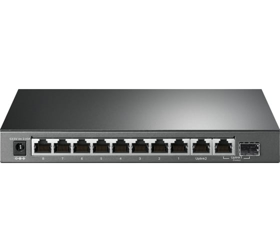 10-портовый гигабитный настольный коммутатор TP-Link TL-SG1210MP 1