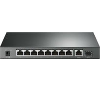 10-портовый гигабитный настольный коммутатор TP-Link TL-SG1210P