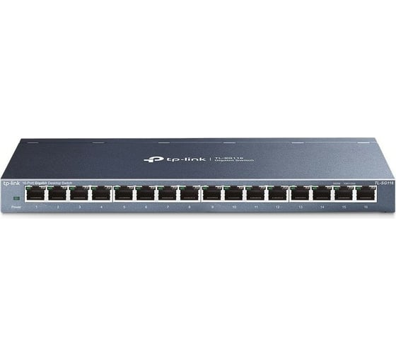 16-портовый гигабитный настольный коммутатор TP-Link TL-SG116