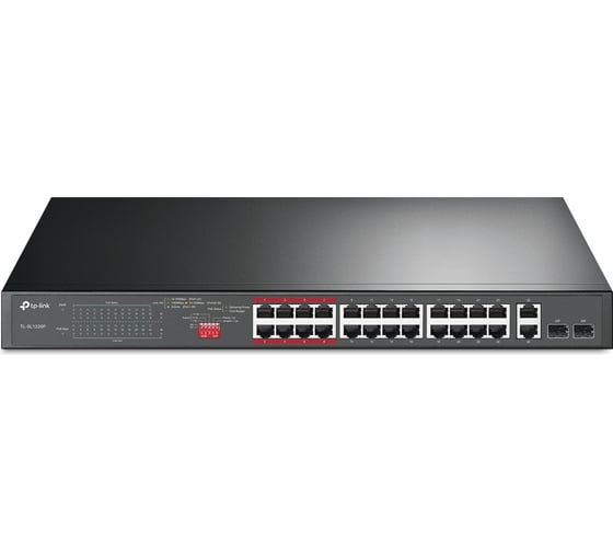 24-портовый неуправляемый коммутатор TP-Link TL-SL1226P