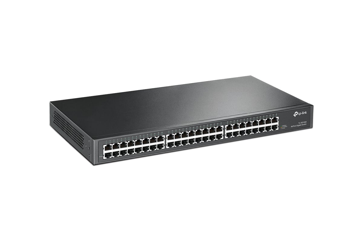 48-портовый гигабитный коммутатор TP-Link монтируемый в стойку TL-SG1048