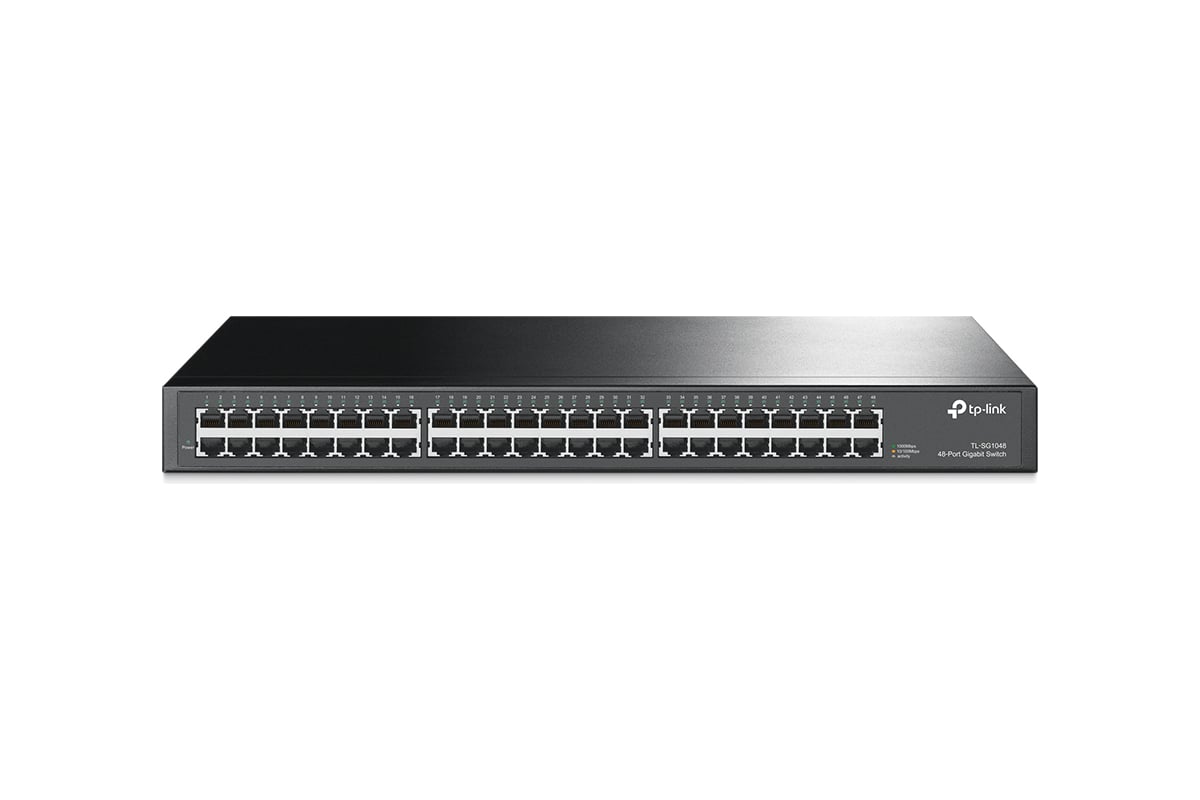 48-портовый гигабитный коммутатор TP-Link монтируемый в стойку TL ...