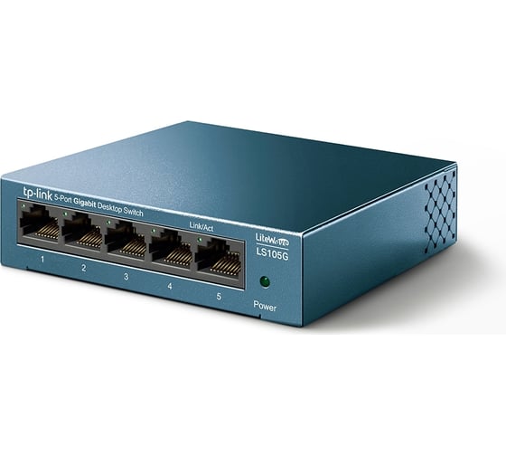 5-портовый настольный коммутатор TP-Link LS105G 1