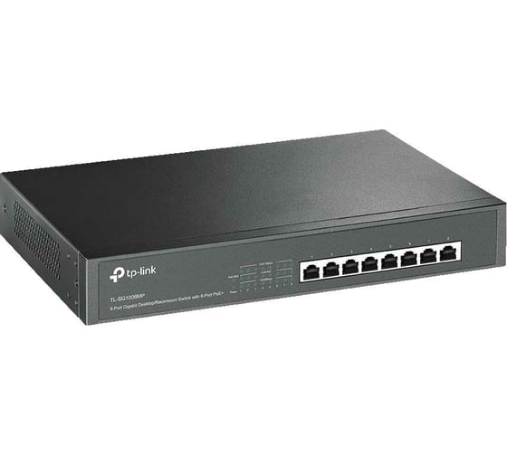 8-портовый коммутатор TP-Link TL-SG1008MP