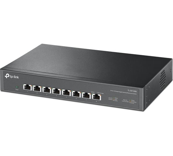 8-портовый настольный монтируемый в стойку коммутатор TP-Link TL-SX1008 1