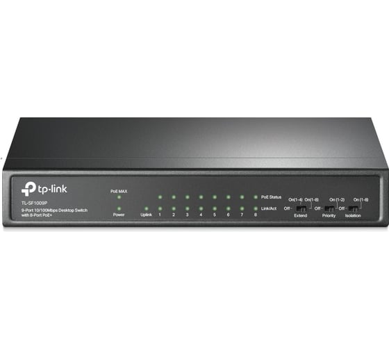 9-портовый настольный коммутатор TP-Link TL-SF1009P