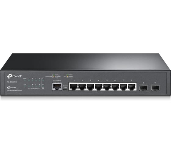 8-портовый гигабитный управляемый коммутатор TP-Link jetstream TL-SG3210