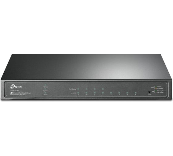 8-портовый гигабитный smart коммутатор TP-Link jetstream TL-SG2008P