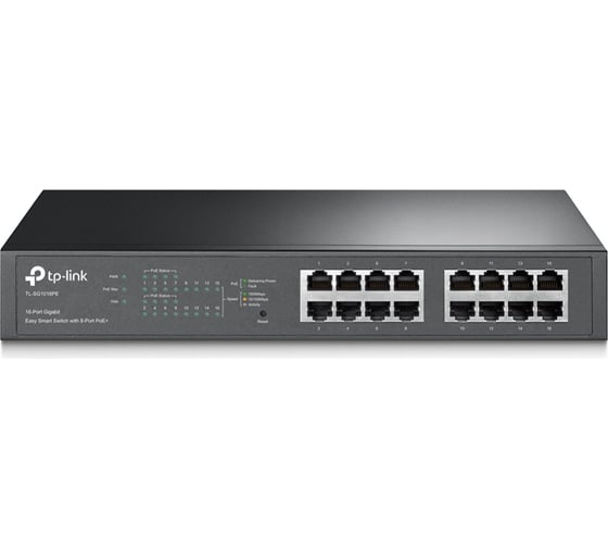 16-портовый гигабитный коммутатор TP-Link easy smart TL-SG1016PE