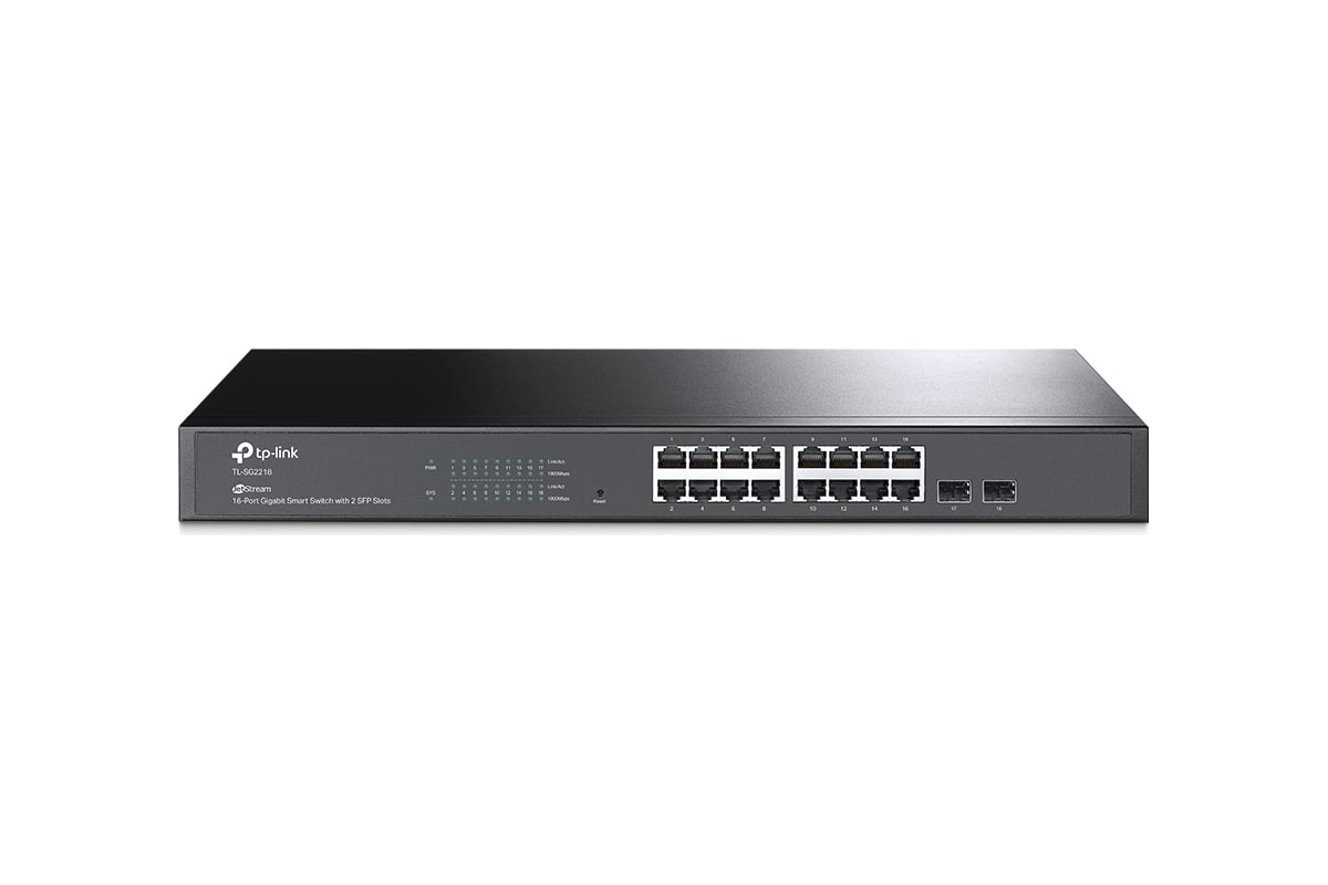 16-портовый гигабитный коммутатор TP-Link jetstream smart TL-SG2218 ...