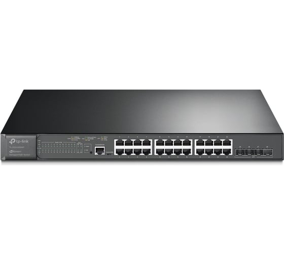 24-портовый гигабитный коммутатор TP-Link jetstream TL-SG3428XMP