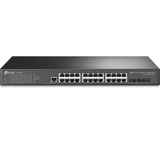 24-портовый гигабитный управляемый коммутатор TP-Link jetstream TL-SG3428X