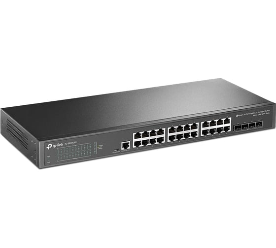 24-портовый гигабитный управляемый коммутатор TP-Link jetstream TL-SG3428X