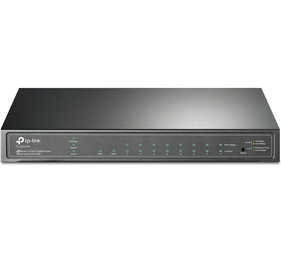 8-портовый гигабитный smart коммутатор TP-Link jetstream TL-SG2210P