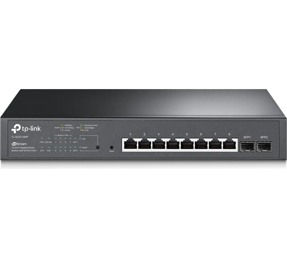 Гигабитный smart коммутатор TP-Link jetstream TL-SG2210MP