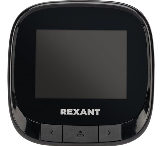 Дверной видеоглазок REXANT dv-111 с дисплеем 2.4" и функцией записи фото 45-1111