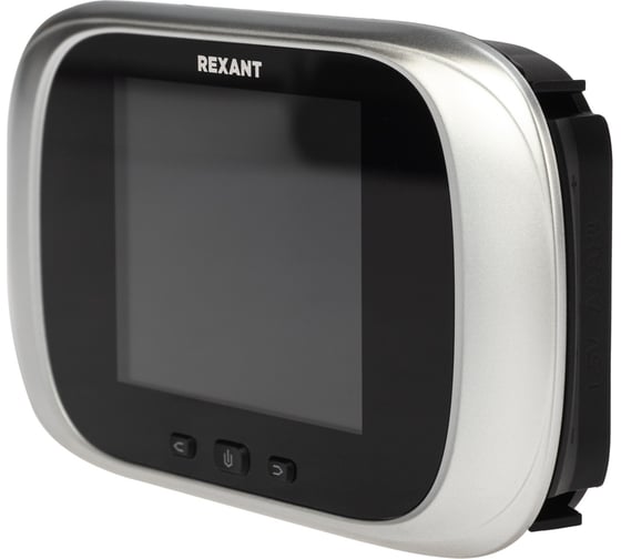 Дверной видеоглазок REXANT dv-112 с дисплеем 2.8" с функцией записи фото и звонком 45-1112